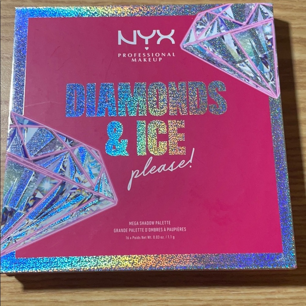NYX diamonds and ice eyeshadow palette